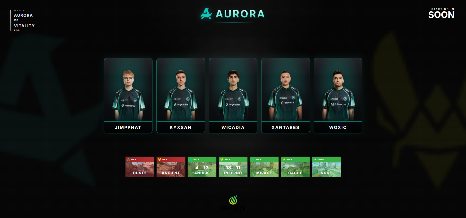 Team lineup